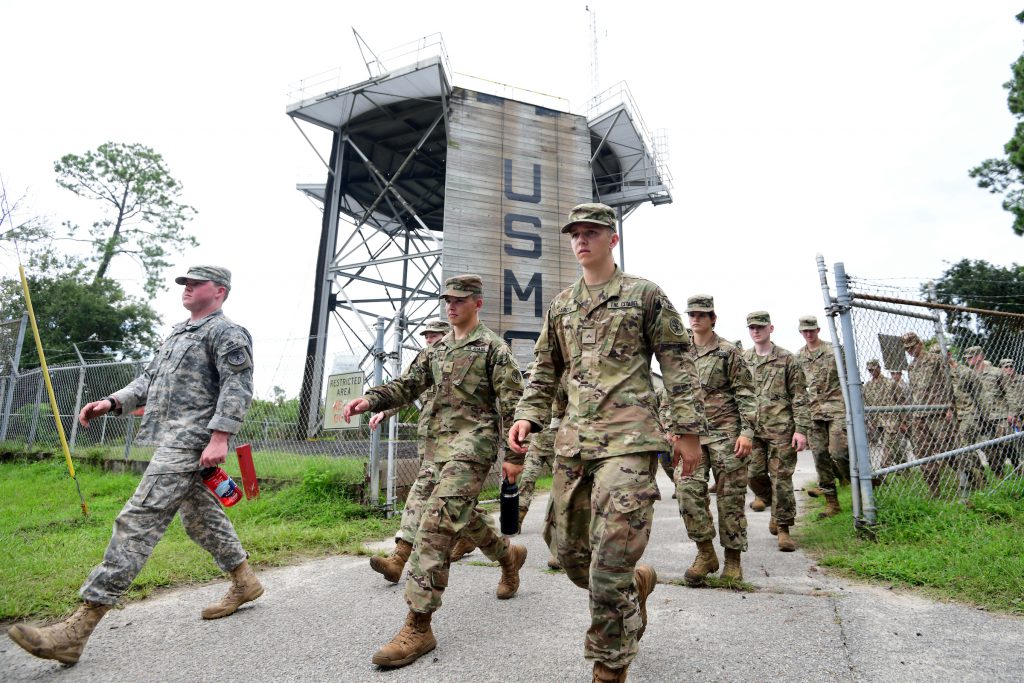 Cadets At The Citadel Get Hands-on Leadership Training At Marine Corps 