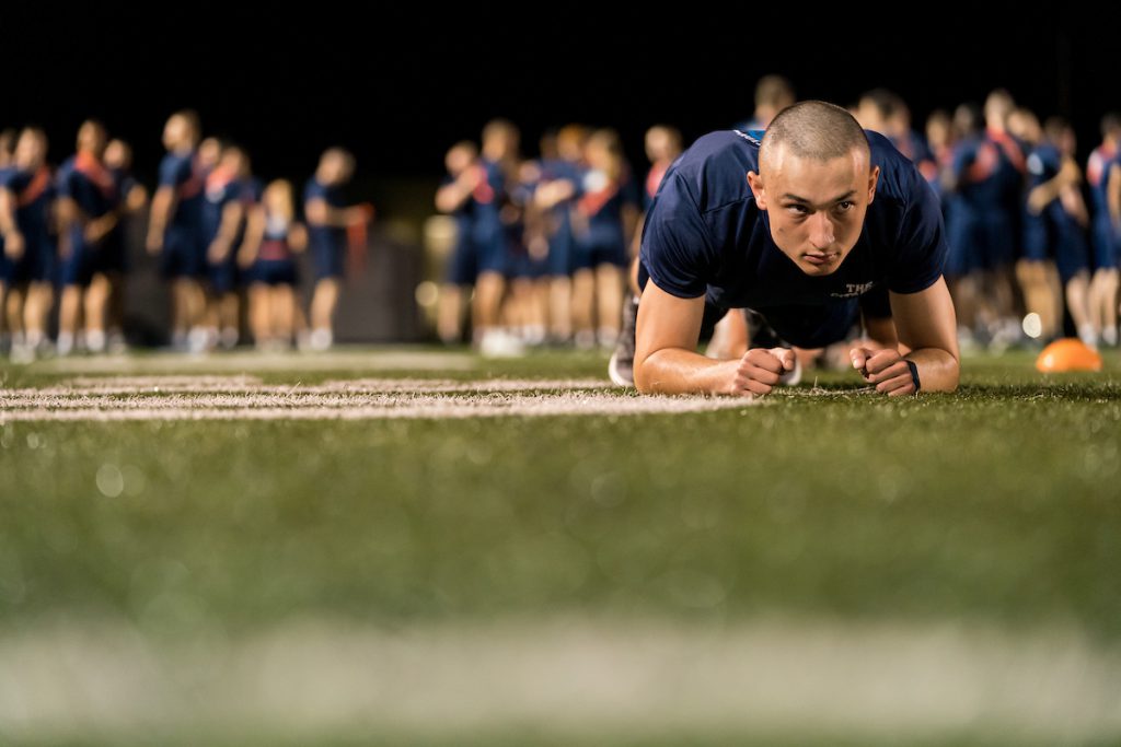 Every cadet. Twice a year. Every year. The Citadel Physical Fitness Every cadet. Twice a year. Every year. The Citadel Physical Fitness