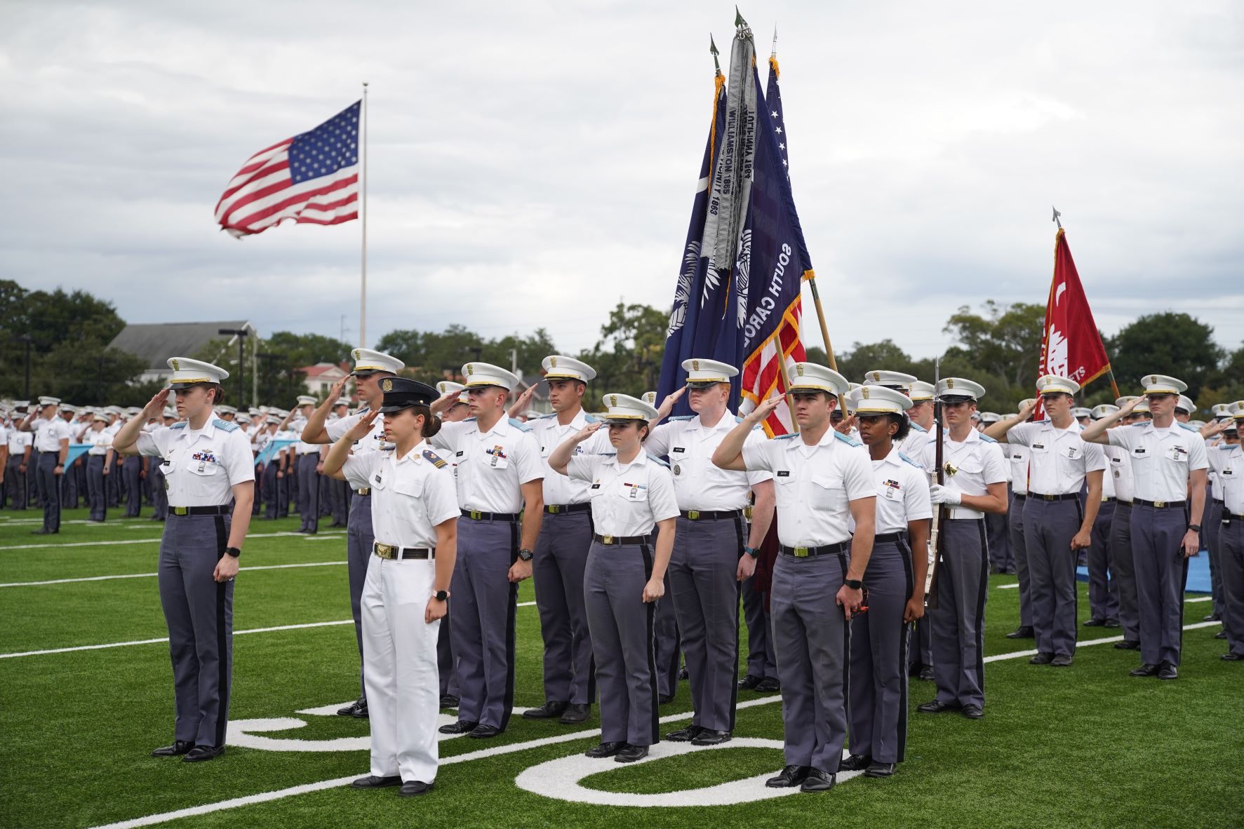 The Citadel and Virginia Military Institute mark historic year with