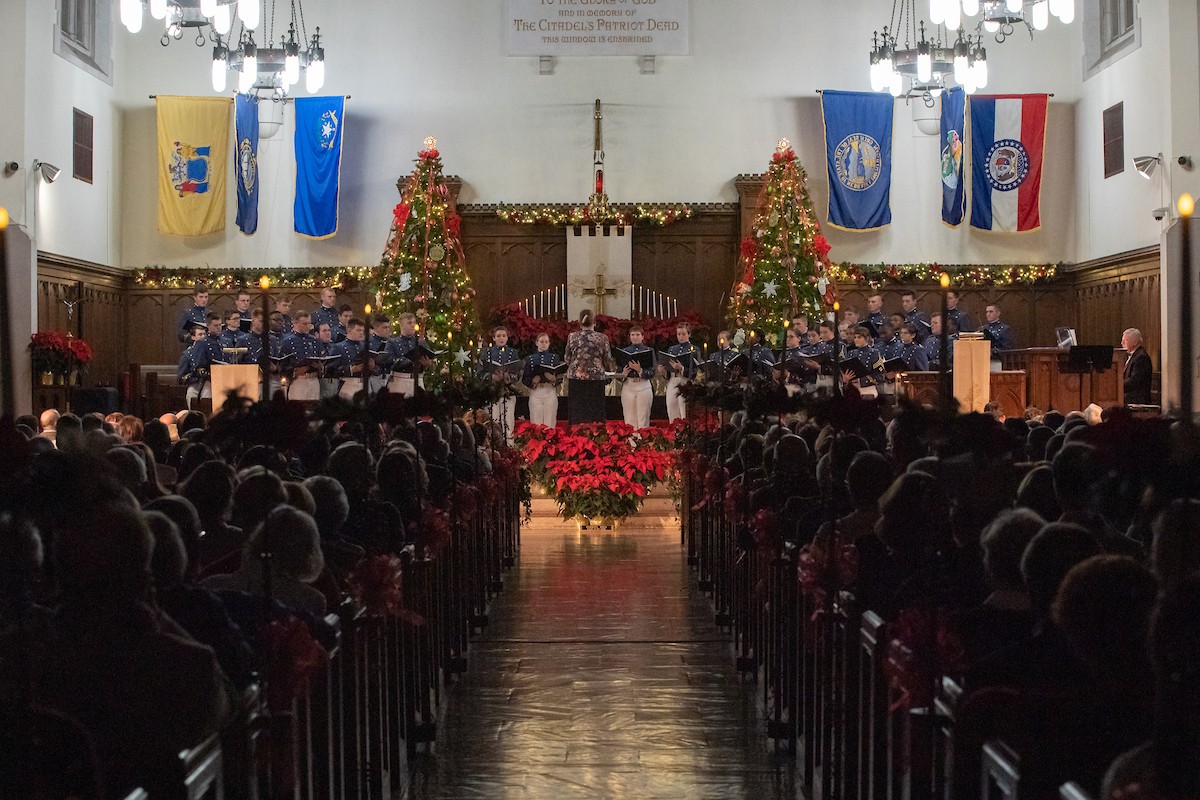 A Charleston tradition returns The Citadel Christmas Candlelight