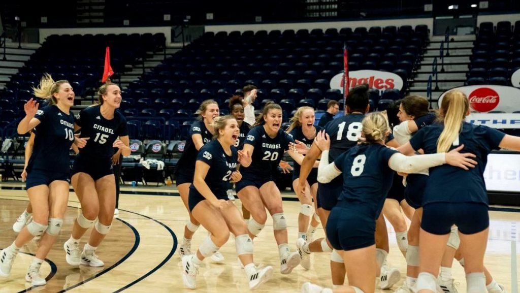 Bulldogs win! Citadel volleyball earns school’s first SoCon title in