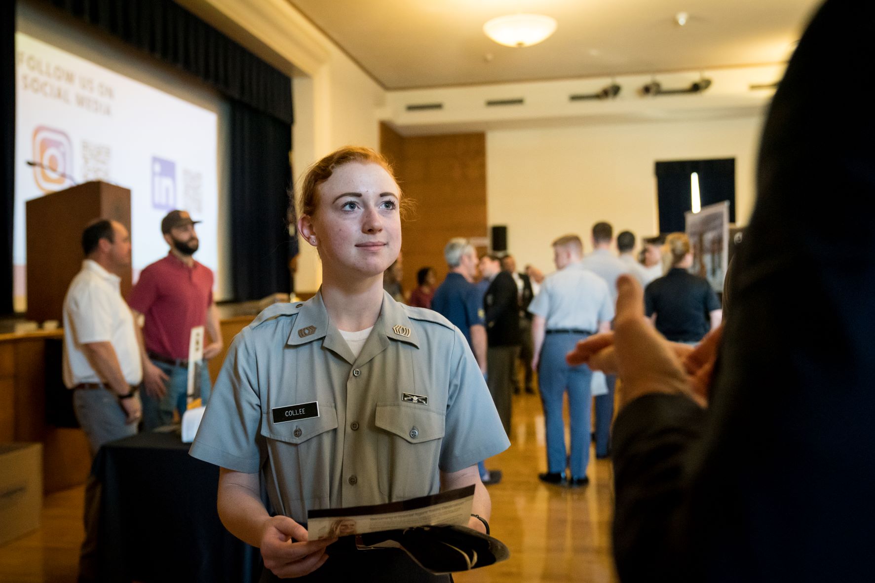 Career fair brings employment opportunities to cadets and students
