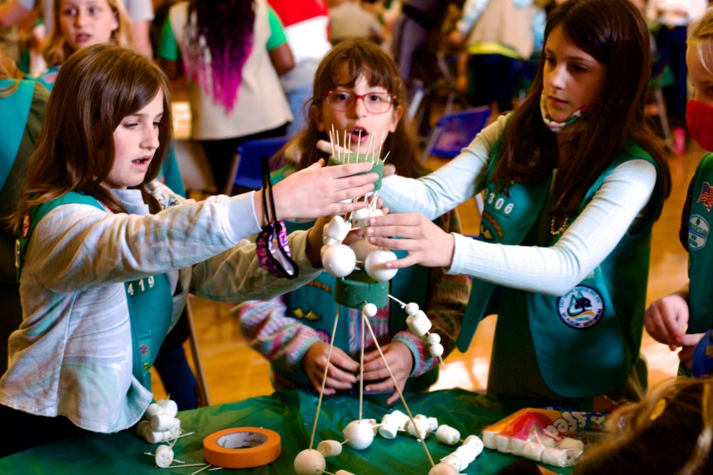 Introduce a girl scout to engineering event at The Citadel led by The Citadel School of Engineering and women cadets