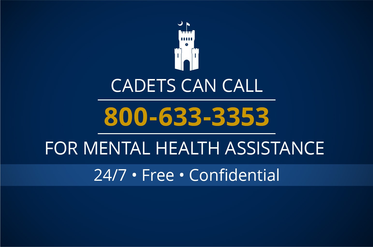 the-citadel-launches-24-7-telephone-hotline-for-mental-health-and