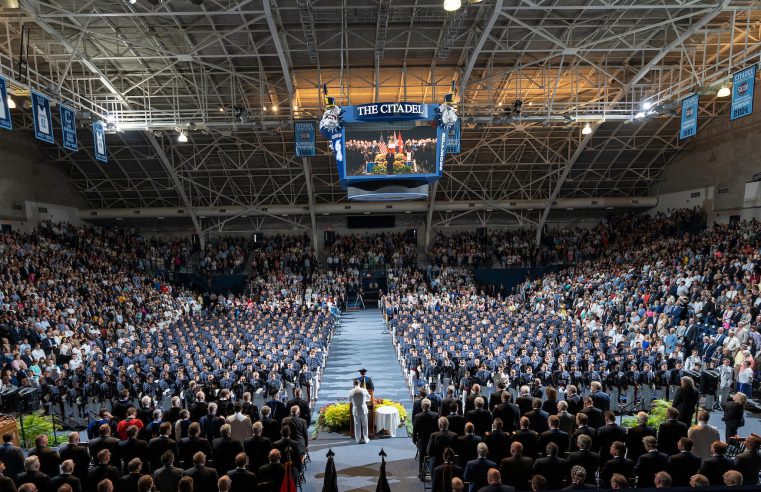 Preparing for The Citadel Class of 2022 commencement celebrations