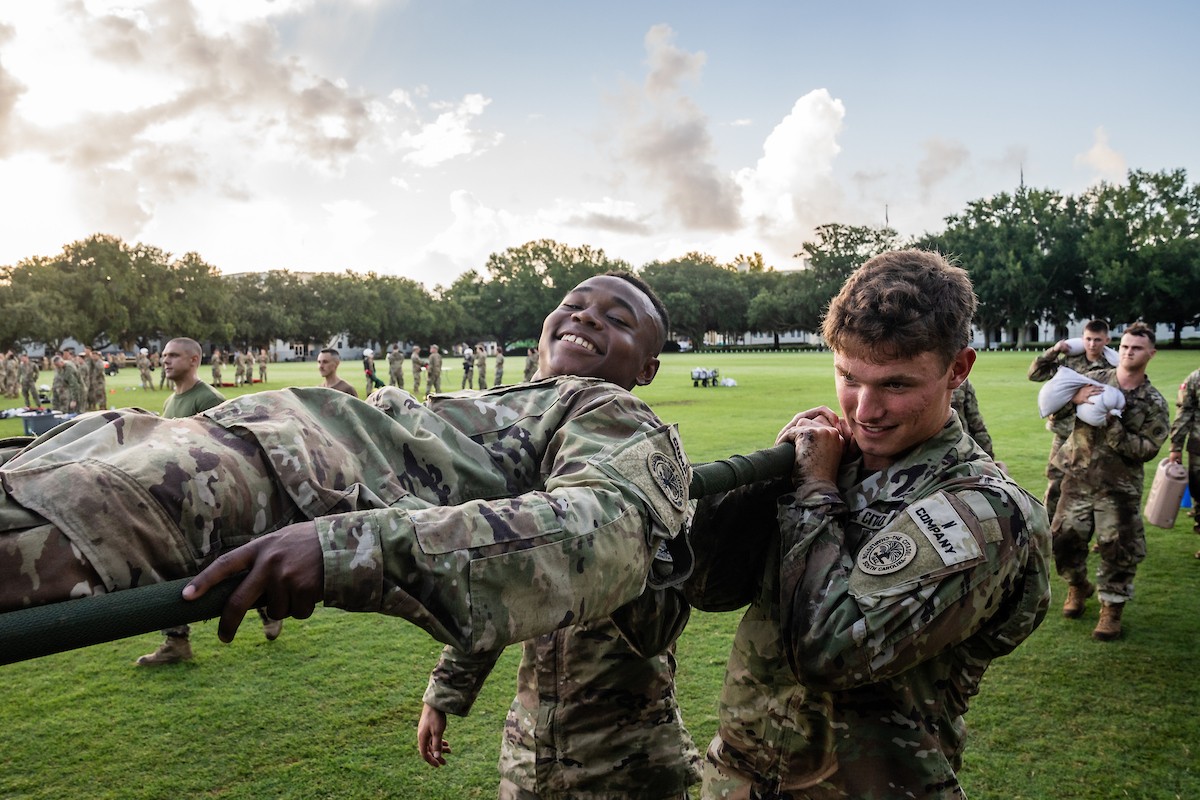 Learning to lead: cadets get specialized training to guide the next generation of Citadel cadets ...