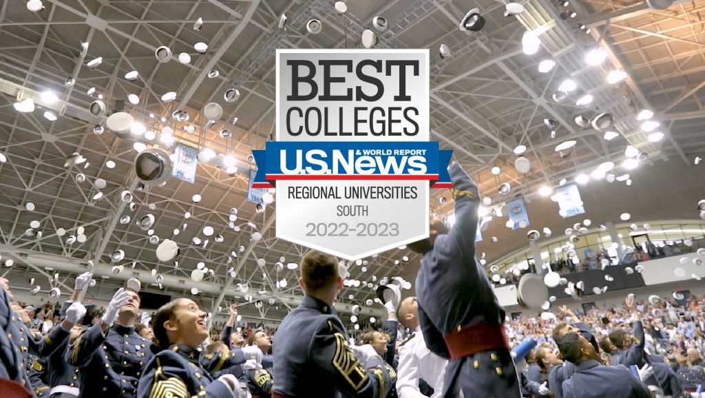 U.S. News & World Report names The Citadel #1 Public College in the ...