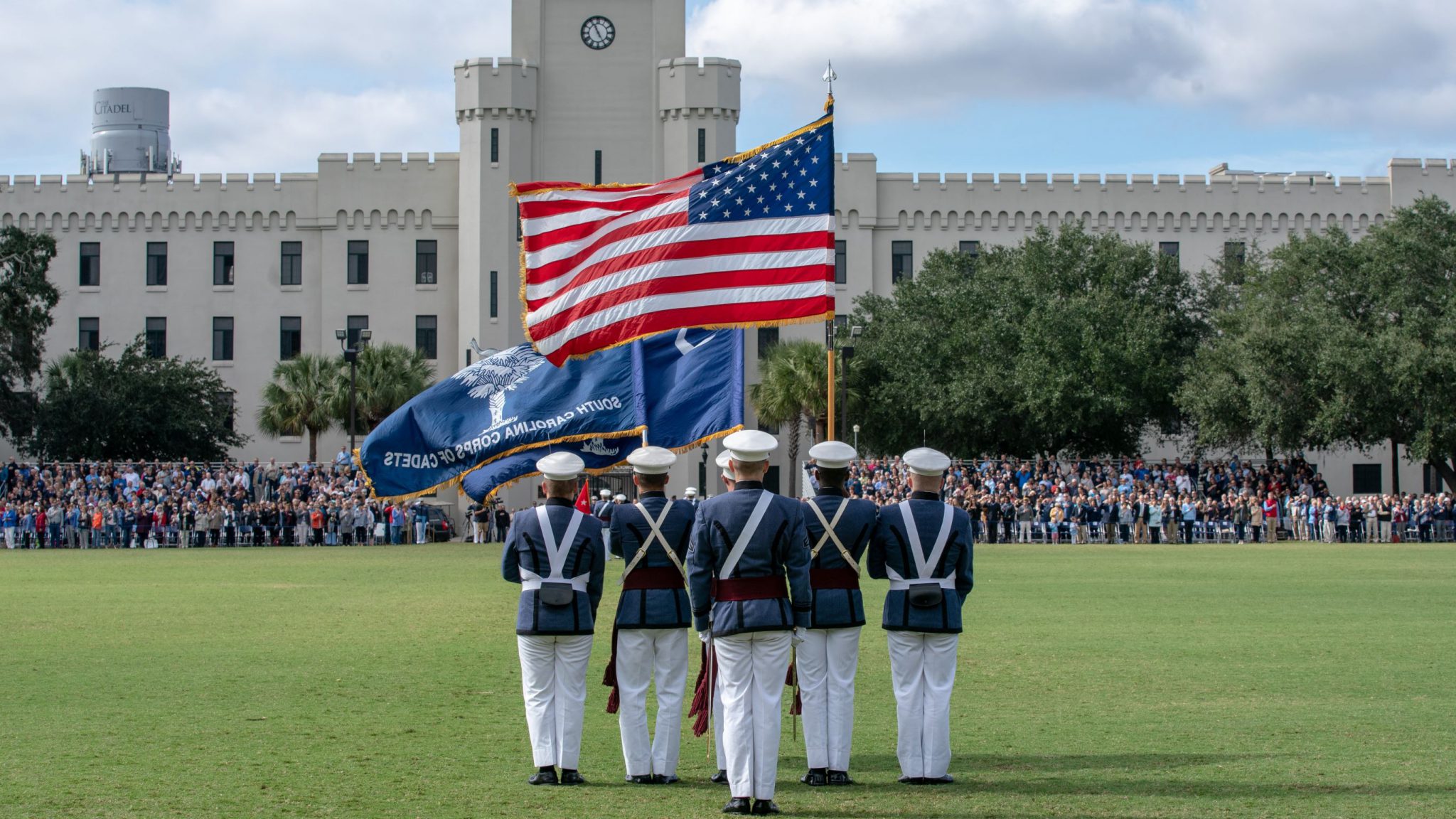 The Citadel prepares to alumni back to campus for