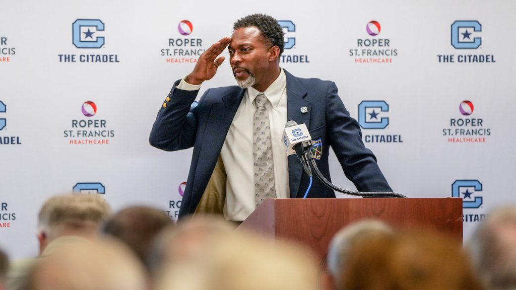 Maurice Drayton at his press conference