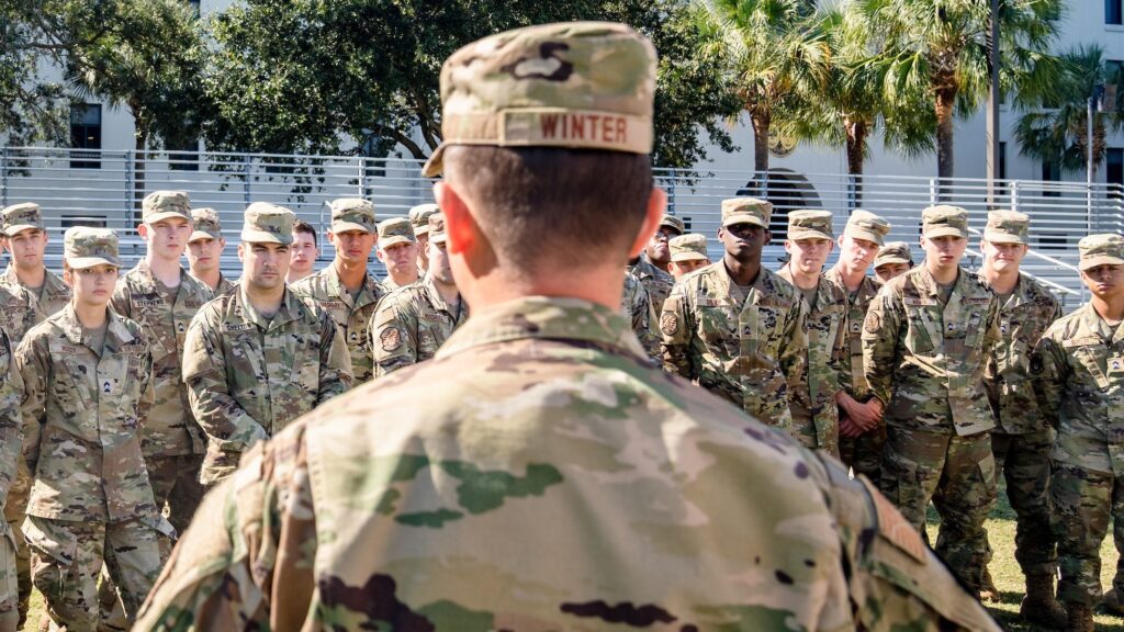 Citadel ROTC cadets
