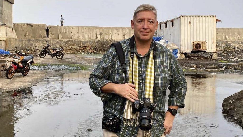 Ed Wray, The Citadel's photographer in Jakarta.