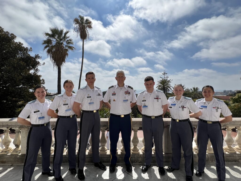 Six cadets from The Citadel attended the Law of Armed Conflict Competition for Military Academies in Sanremo, Italy.
