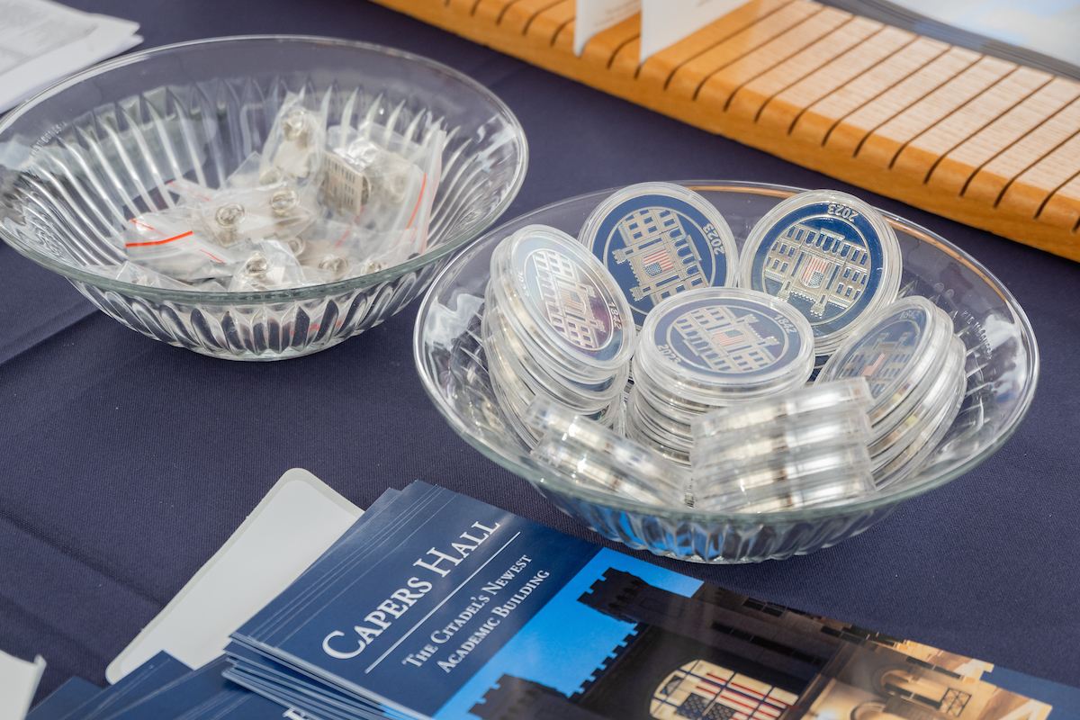Capers Hall ribboncutting ceremony marks a milestone at The Citadel