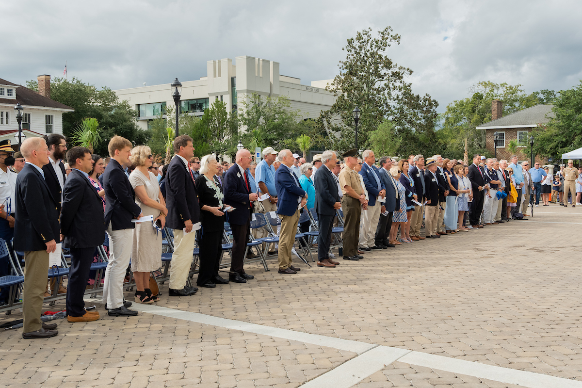 Capers Hall ribboncutting ceremony marks a milestone at The Citadel