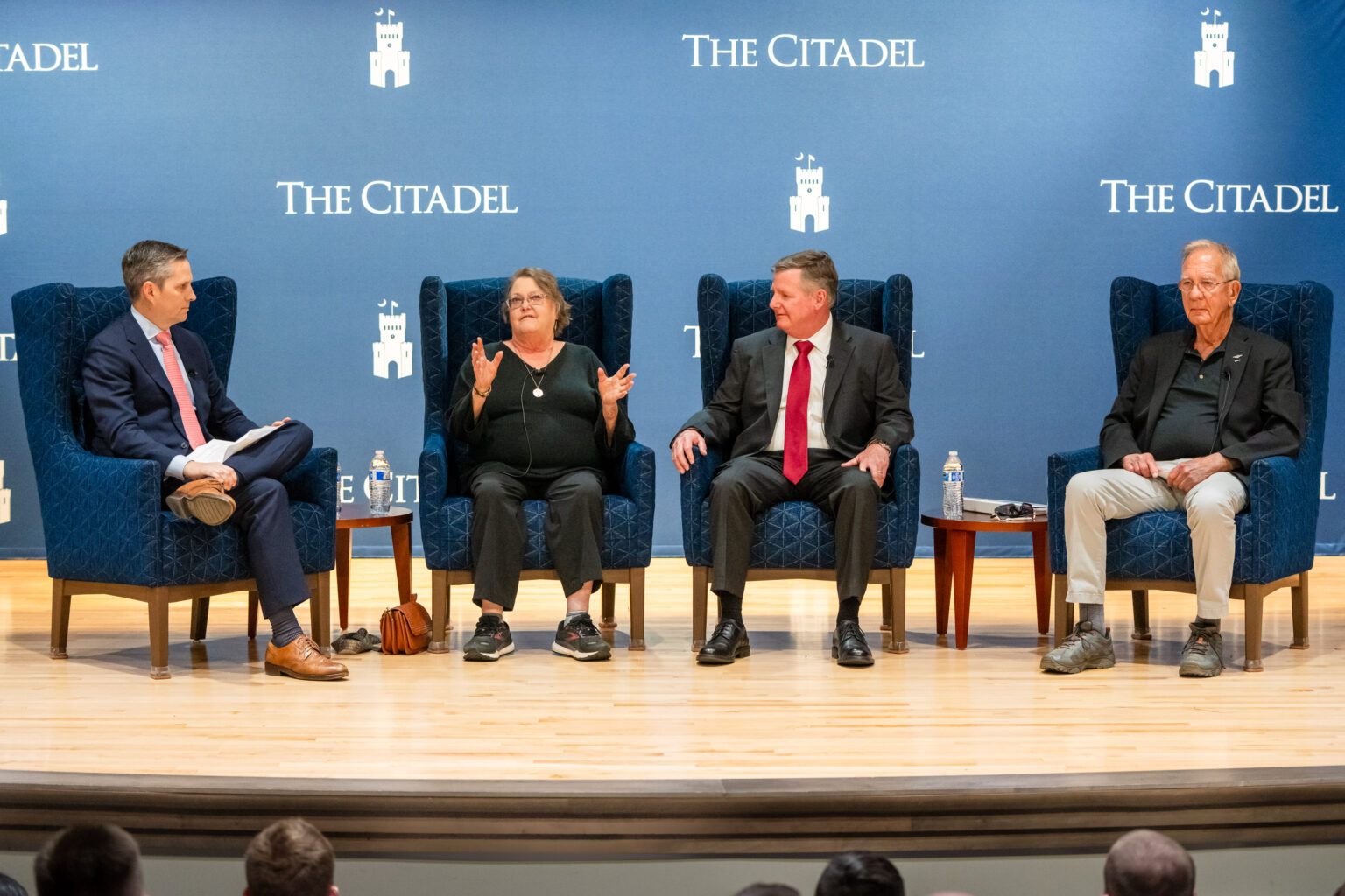 The Citadel holds event in honor of Capt. Hugh Reavis Nelson, ’59 ...